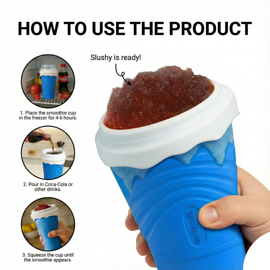 Taza mágica para hacer granizados