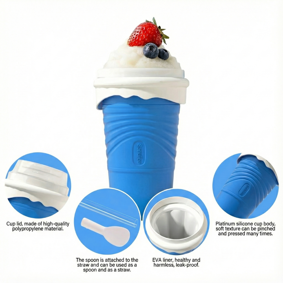 Taza mágica para hacer granizados